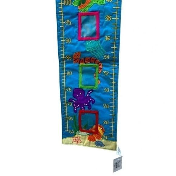 Regency Creations quilted wall hanging growth chart for baby nursery - Picture 3 of 6